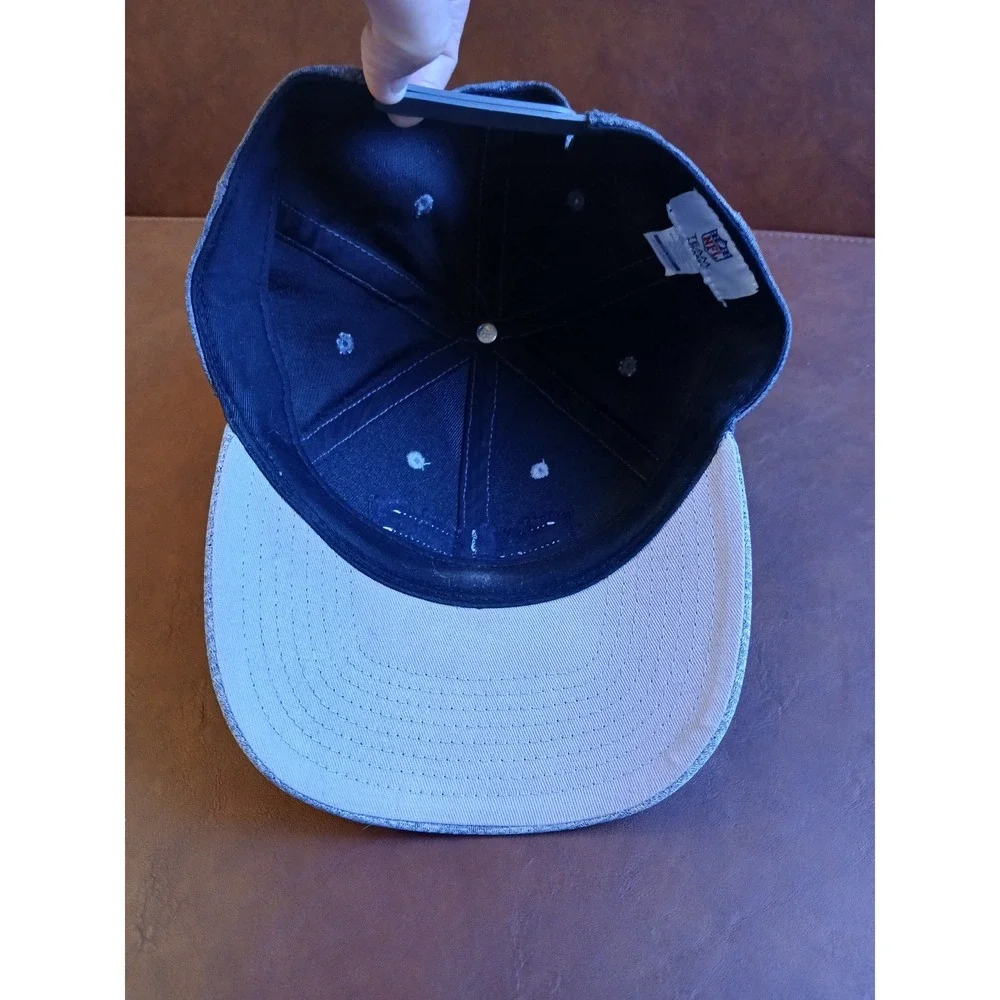Minnesota Vikings NFL Team Apparel Snapback‎ Hat Grey Heathered Adjustable Cap